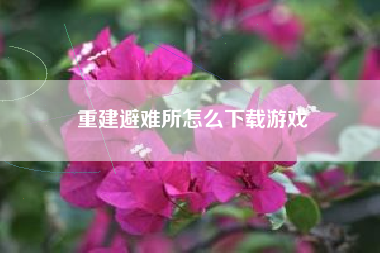 重建避难所怎么下载游戏