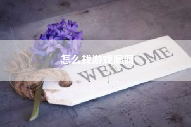 怎么找游戏漏洞