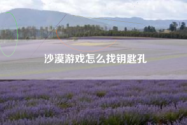 沙漠游戏怎么找钥匙孔