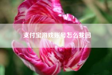 支付宝游戏账号怎么找回