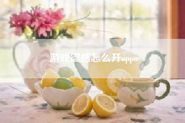 游戏震感怎么开oppo