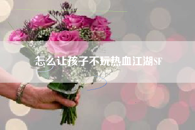 怎么让孩子不玩热血江湖SF