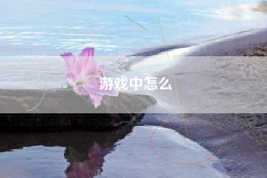 游戏中怎么