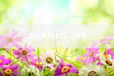 怎么在网上玩wap游戏