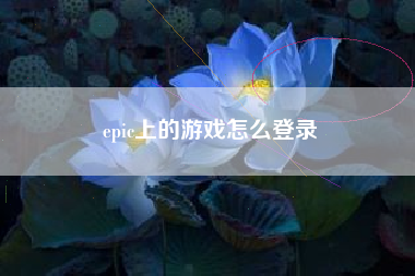 epic上的游戏怎么登录