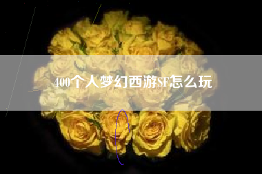 400个人梦幻西游SF怎么玩