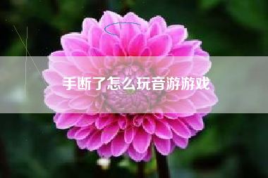 手断了怎么玩音游游戏