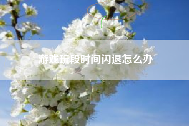 游戏玩段时间闪退怎么办